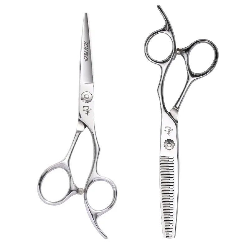 Ichiro Ergo Slice & Serrated Hairdressing Scissor Set